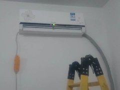 臨朐龍泉小區(qū)空調(diào)安裝現(xiàn)場